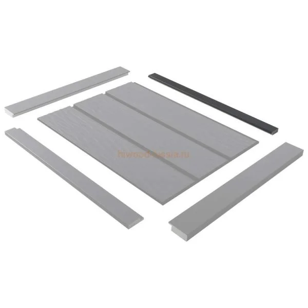 Финишный молдинг LF124B GR15K левый декорированный (31х12х2700мм) в Перми