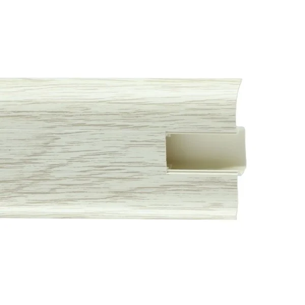 Пластиковый плинтус Royce №851 Дуб Льняной (58х22х2200мм) в Перми