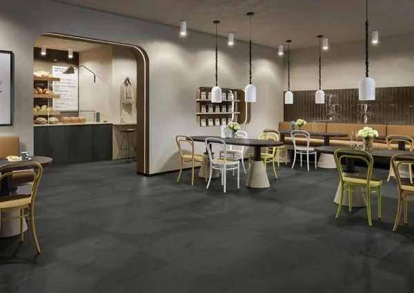 Керамогранит Coliseum Ардезия Блэк 60х120 (Натуральный и Реттифицированный) в Перми