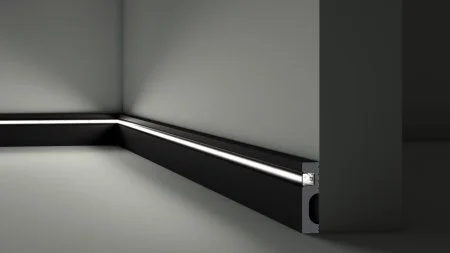 Профиль NMC Wallstyl IL11 Black (80х20х2000мм) в Перми