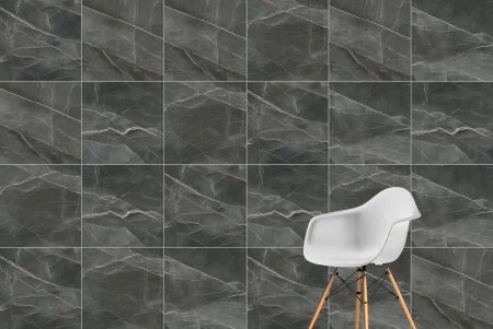 Керамогранит Vitra SityMarble Калакатта Блэк 60х60 (Лаппатированная и Реттифицированная) в Перми