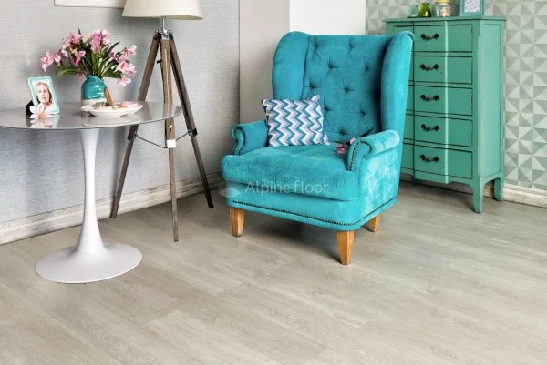 Каменно-полимерная плитка Alpine Floor Grand Sequoia Секвоя Эвкалипт ECO 11-1, 4мм 43 класс в Перми