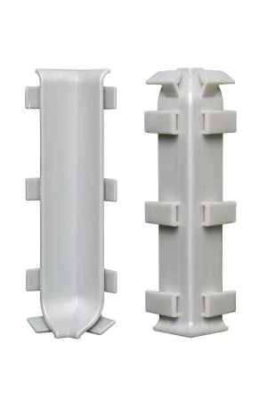 Внутренний угол Bonkeel ПЛ80 серый (ПВХ) в Перми