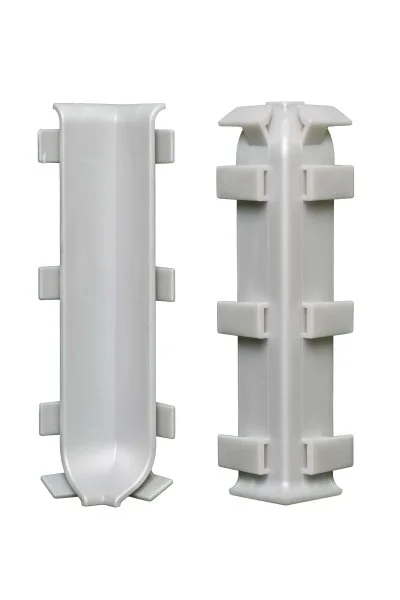 Внутренний угол Bonkeel ПЛ80 серый (ПВХ) в Перми