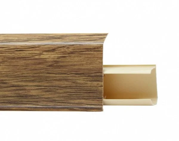 Пластиковый плинтус Royce №529 Сиена (55х23х2200мм) в Перми