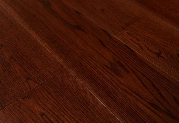 Массивная доска Аmber Wood Дуб шоколад браш лак 18*120*300-1800 мм в Перми