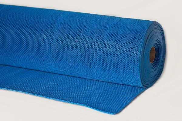 Грязезащитное рулонное покрытие ЗигЗаг Синий 4,5 мм (1,2 м) Китай в Перми