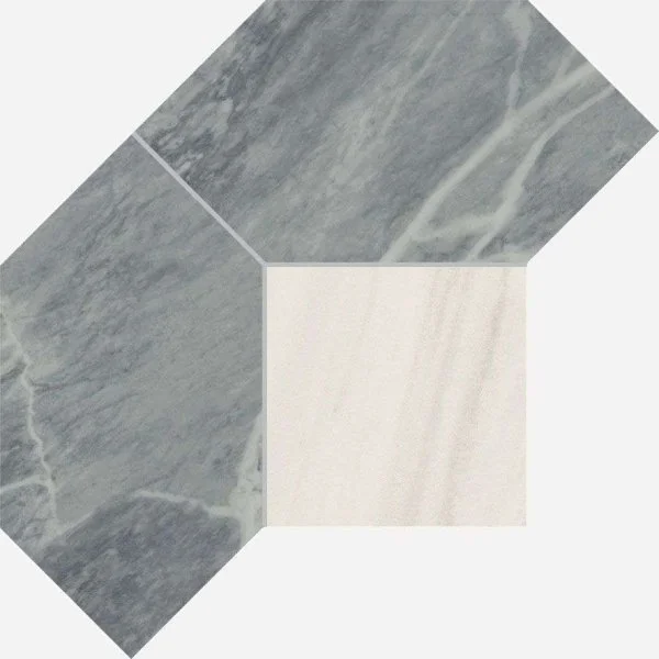 Керамогранит Italon Шарм Экстра Атлантик 28,5х21 мозаика Полигон в Перми