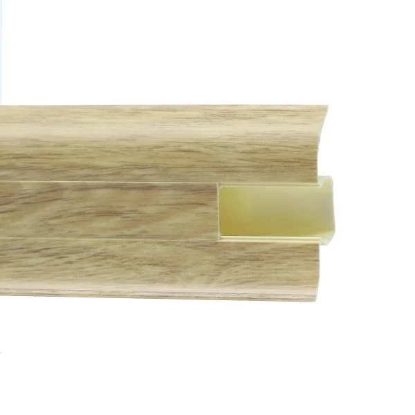 Пластиковый плинтус Royce №819 Дуб Летний (58х22х2200мм) в Перми