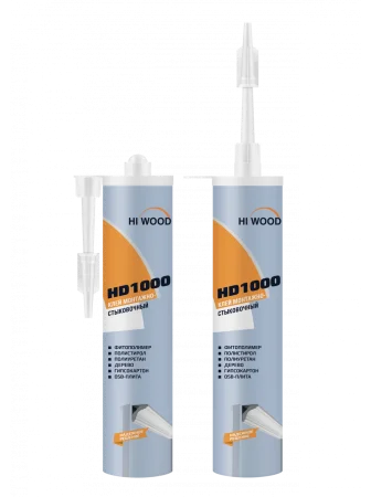 Монтажно-стыковочный клей HiWood HD1000 Белый 280 ml в Перми