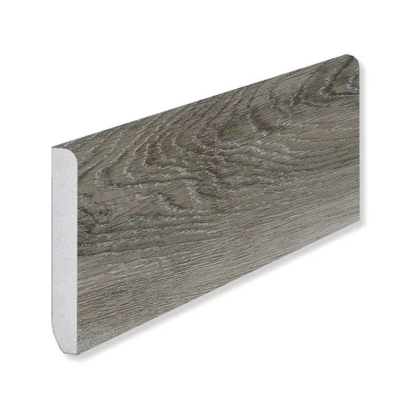Кварцевый плинтус Fargo 366-1B Дуб Рустик Серый градиент 80х11х2200 мм в Перми
