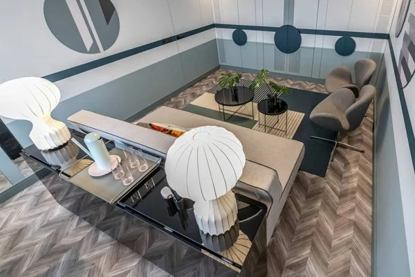 Пробковое покрытие CorkStyle Chevron Silver в Перми