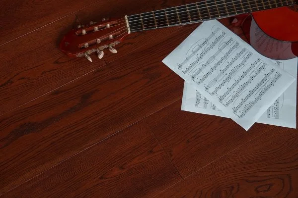 Массивная доска Аmber Wood Дуб шоколад браш лак 18*120*300-1800 мм в Перми