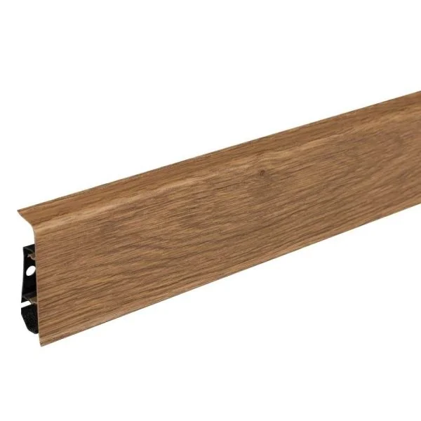 Плинтус пластиковый Arbiton INDO70 12 Дуб темный 2,5 м в Перми