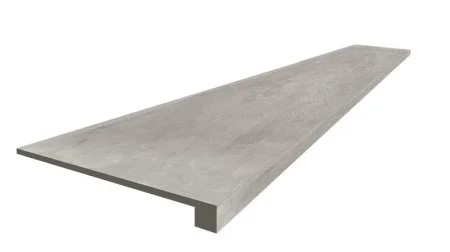 Керамогранит Coliseum Экспо Грэй Ступень фронтальная (Натуральный, 33х60) в Перми