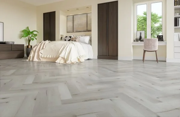 Кварц-виниловая плитка Fargo Parquet 4мм 33-DL1601 Дуб Снежный (Градиент) в Перми