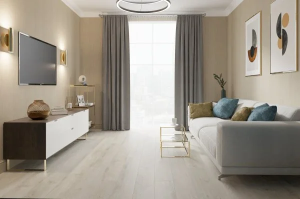 Ламинат Egger PRO 8/32 Дуб Кортина белый EPL034 в Перми