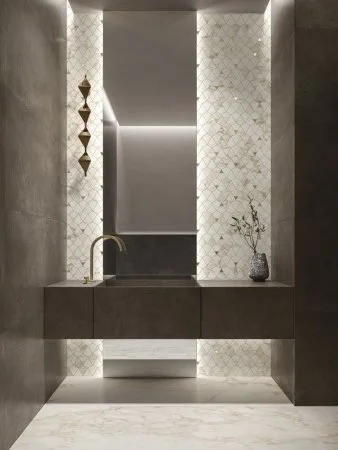 Керамогранит Italon Этернум Кофи 60х120 (Натуральная и Реттифицированная) в Перми