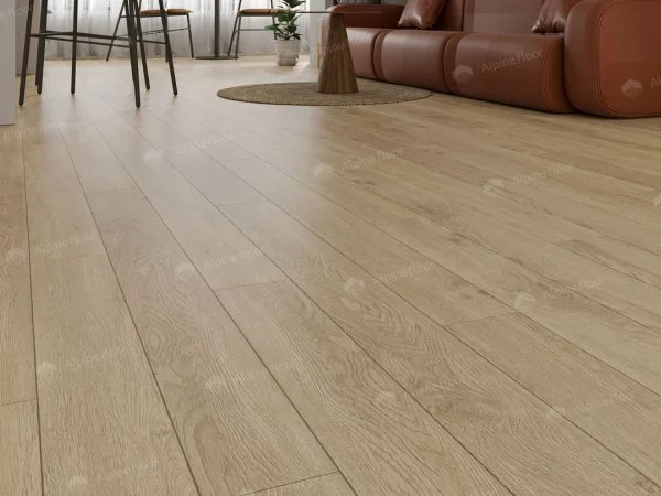 Каменно-полимерная плитка Alpine Floor Grand Sequoia Village Миндаль ECO 11-607 4мм, 43 класс в Перми