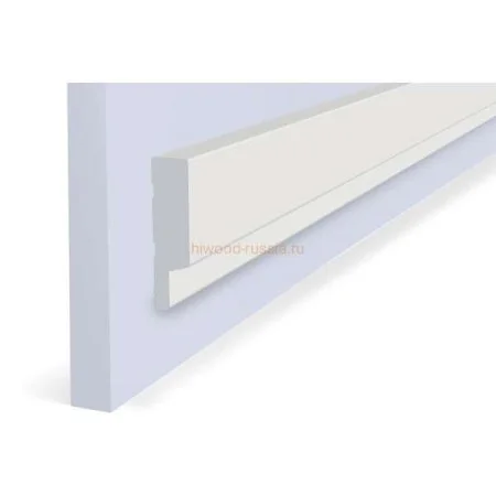 Финишный молдинг LF124A NP правый белый (42х12х2700мм) в Перми