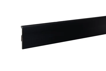Плинтус дюрополимерный Bonkeel 02 Черный (80х14х2000 мм) в Перми