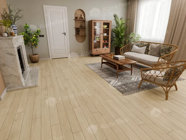 Каменно-полимерная плитка Alpine Floor Grand Sequoia Village Камфора ECO 11-507 4мм, 43 класс в Перми