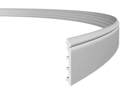 Плинтус Европласт 1.53.110 (138х19х2000 мм) Гибкий в Перми