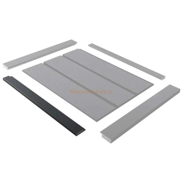 Финишный молдинг LF124A GR15K правый декорированный (42х12х2700мм) в Перми