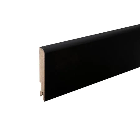 Плинтус MDF Bonkeel 24032 Чёрный Софт (100х16х2400 мм) в Перми