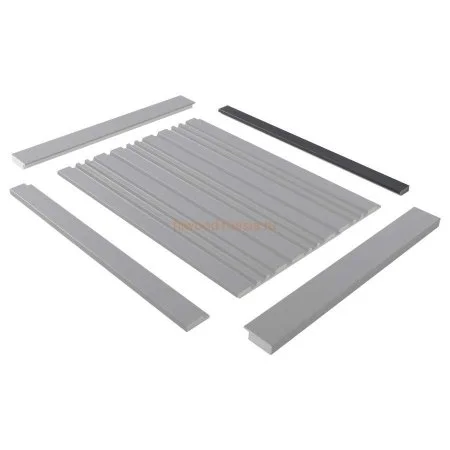 Финишный молдинг LF124B GR3 левый декорированный (31х12х2700мм) в Перми