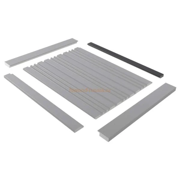 Финишный молдинг LF124B GR3 левый декорированный (31х12х2700мм) в Перми