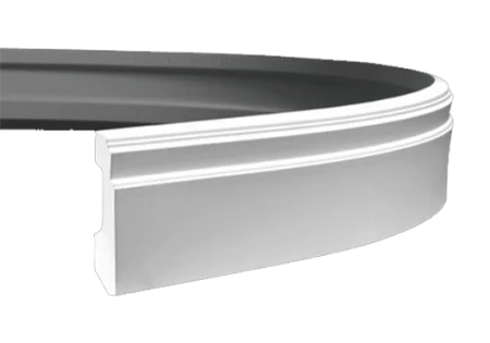 Плинтус Европласт 1.53.101 (110х26х2000 мм) Гибкий в Перми