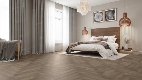 Кварц-виниловая плитка Alpine Floor Parquet Дуб Насыщенный ЕСО 16-7 2.5 мм. 43 класс в Перми
