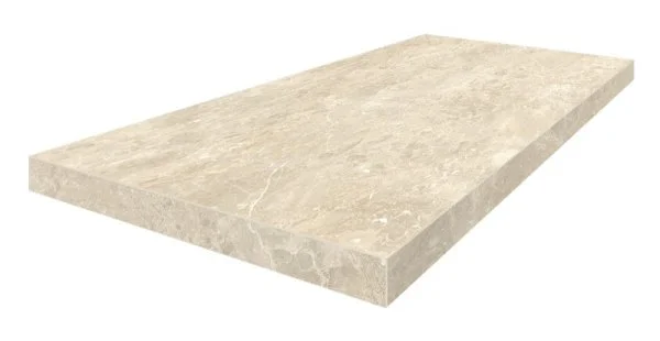 Керамогранит Coliseum Да Винчи Беж Ступень угловая левая (Натуральный, 33х60) в Перми