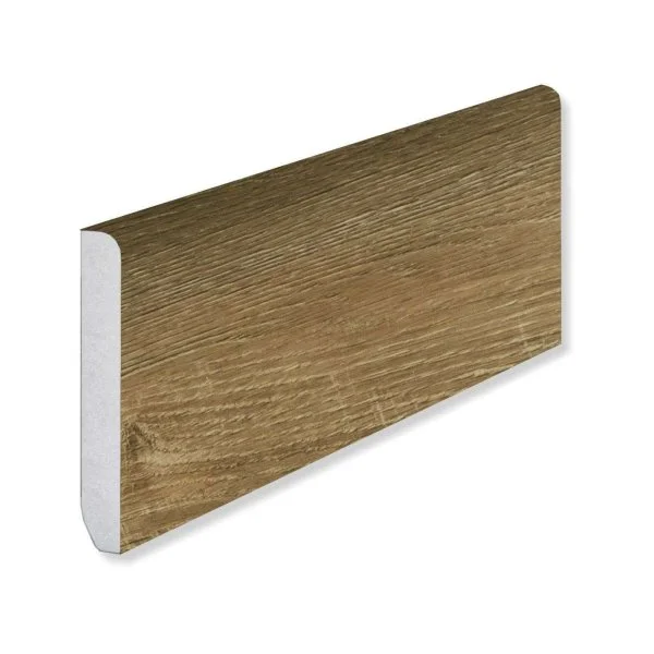 Кварцевый плинтус Fargo 61W921 Дуб Прага градиент 80х11х2200 мм в Перми