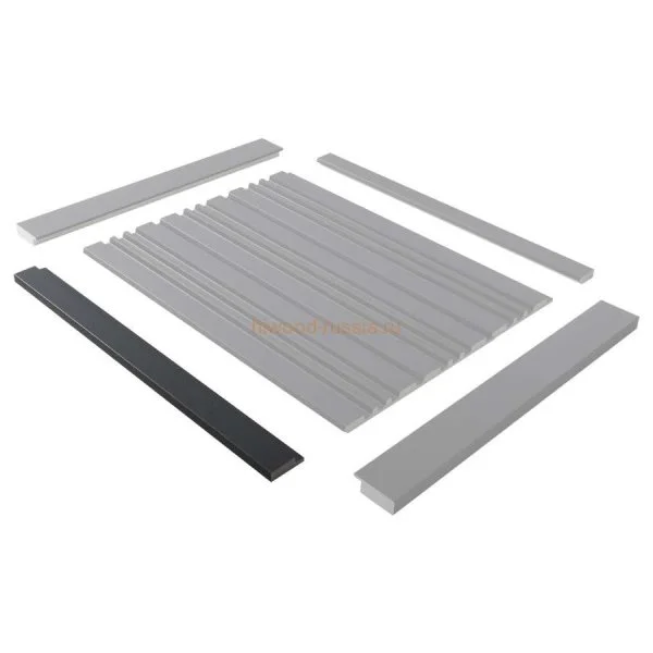 Финишный молдинг LF124A GR3 правый декорированный (42х12х2700мм) в Перми