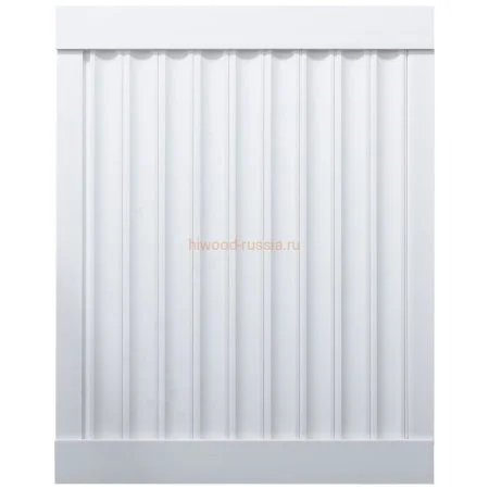 Финишный молдинг LF124B NP левый белый (31х12х2700мм) в Перми