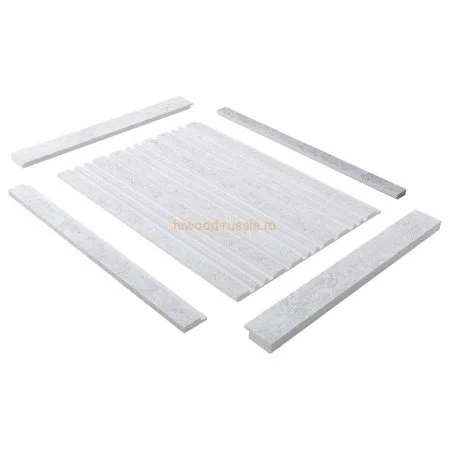 Финишный молдинг LF124B W50 левый декорированный (31х12х2700мм) в Перми