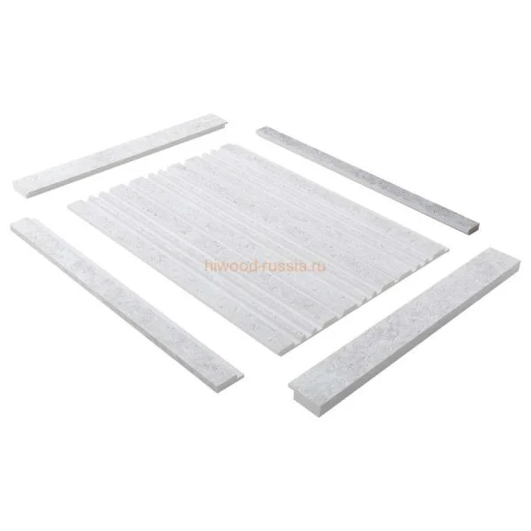 Финишный молдинг LF124B W50 левый декорированный (31х12х2700мм) в Перми