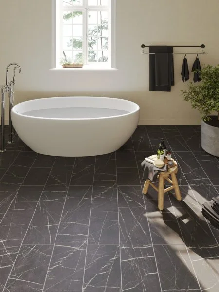 Ламинат Egger PRO 8/33 4V Large Aqua+ Камень Пьетра Гриджиа чёрный EPL246 в Перми