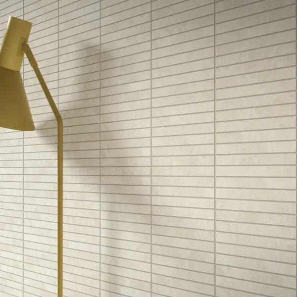 Керамогранит Coliseum Да Винчи Уайт Мозаика Стрип (Натуральная, 30х30) в Перми