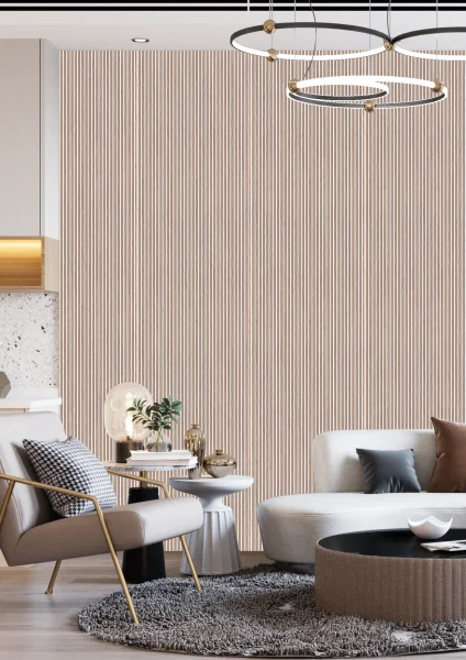 Декоративная панель для стен HiWood LV129 BR417N (120х12х2700мм) в Перми