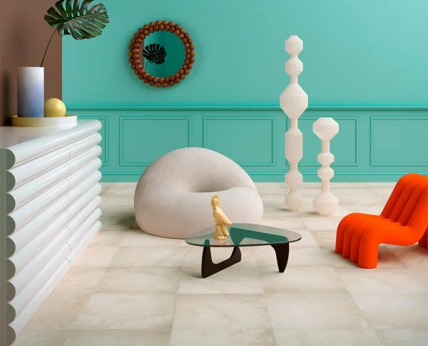 Керамогранит Coliseum Ривьера Уайт 60х60 (Натуральный и Реттифицированный) в Перми