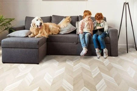 Пробковое покрытие CorkStyle Chevron Creme в Перми