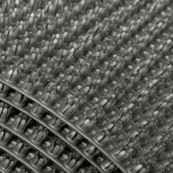 Щетинистое покрытие Альфа-Стиль 128 Серый металлик - 0,9х15 м. пог в Перми