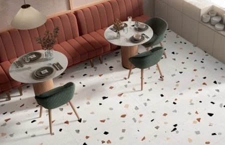 Керамогранит Coliseum Палладио Уайт 60х120 (Натуральный и Реттифицированный) в Перми