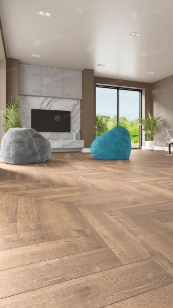Каменно-полимерная плитка Alpine Floor Parqet Light Дуб Royal ECO 13-2, 4 мм 43 класс в Перми