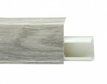 Пластиковый плинтус Royce №549 Дуб Альба (55х23х2200мм) в Перми