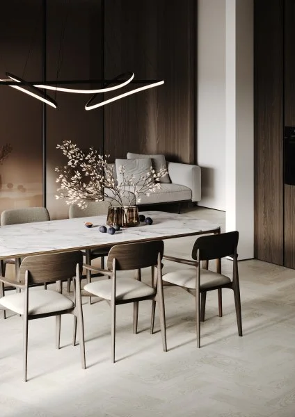 Паркетная доска Quartz Parquet Штучный паркет Дуб Скандинавский 44-1258-57 в Перми