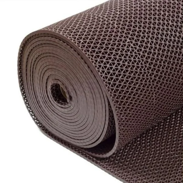 Грязезащитное рулонное покрытие ЗигЗаг Коричневый 4,5 мм (0,9 м) Китай в Перми